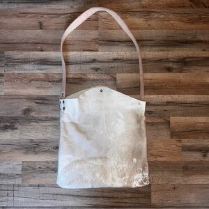 Emily Yellow Leather Tote Bag